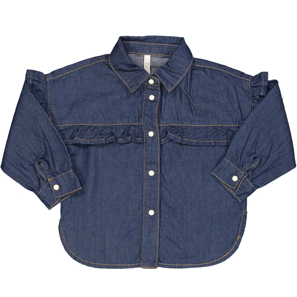 Camicia in jeans over bimba BIRBA