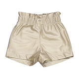 Short ecopelle oro bimba BIRBA