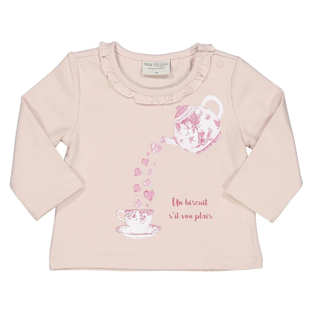 T-shirt teiera neonata BIRBA