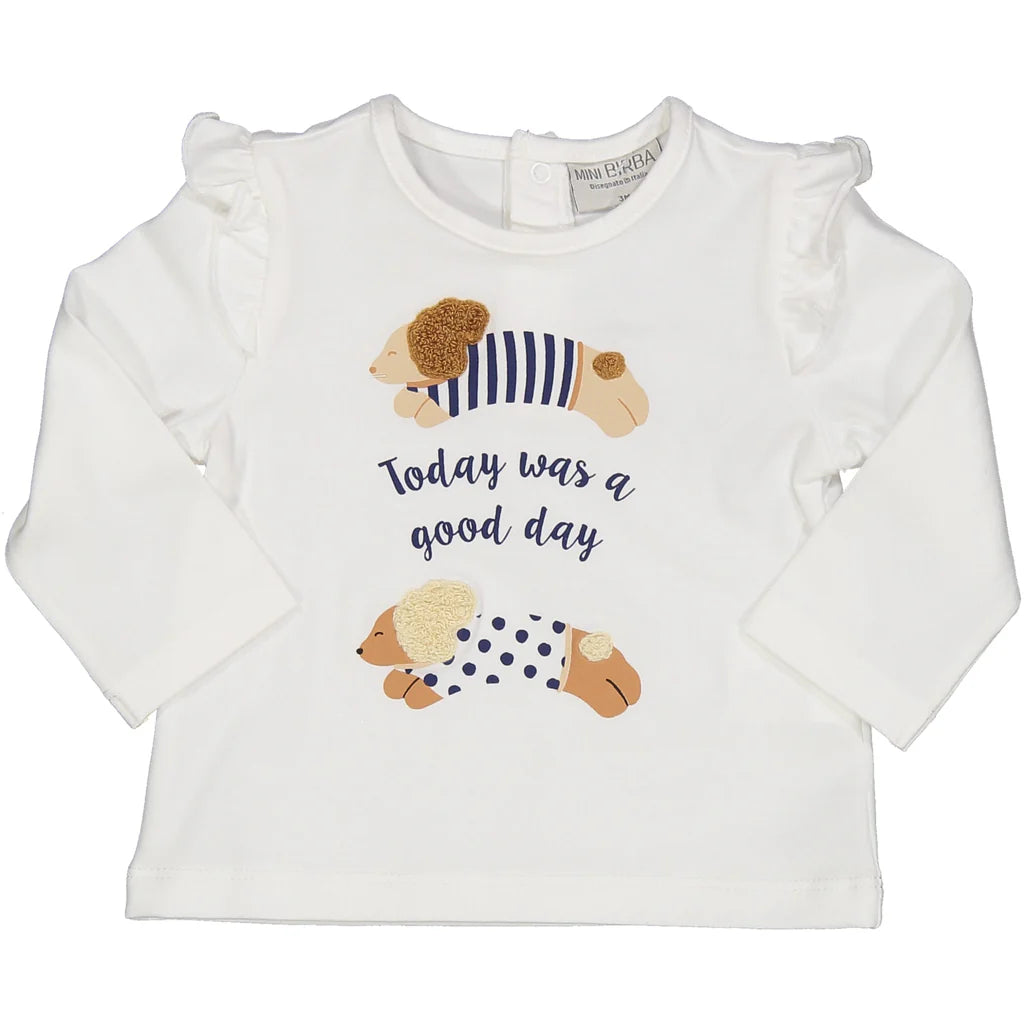 T-shirt barboncini neonata BIRBA