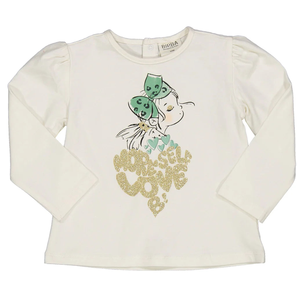T-shirt bambolina bimba BIRBA