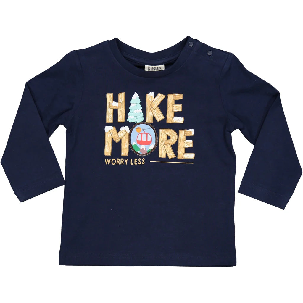 T-shirt montagna bimbo BIRBA