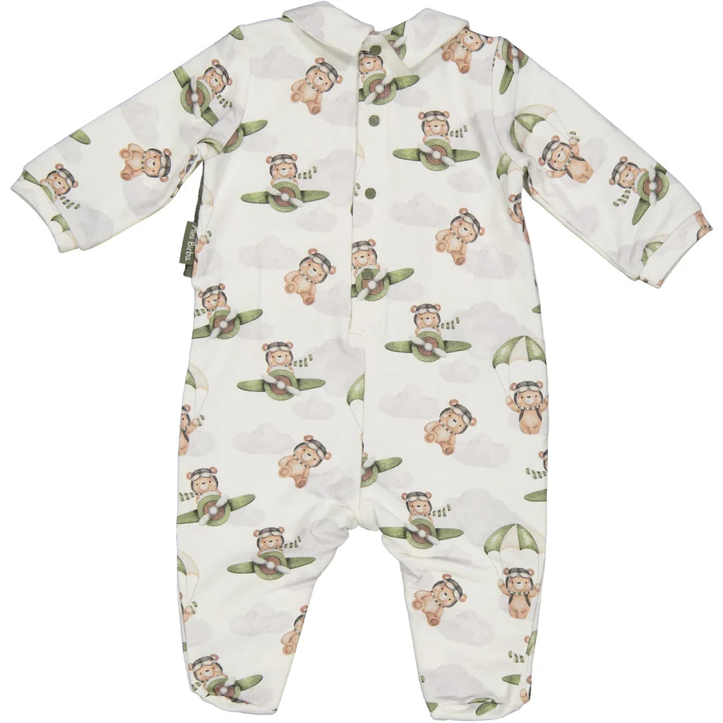 Tutina orsetti aviatore neonato BIRBA