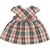 Vestito scozzese con lurex neonata BIRBA