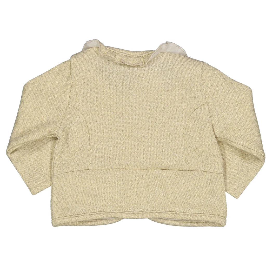 Giacchina felpa lurex neonata BIRBA