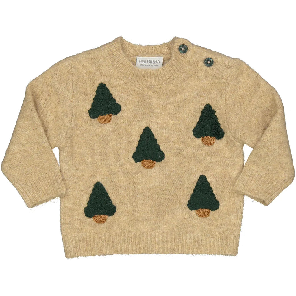 Maglioncino tricot pini neonato BIRBA