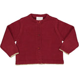 Cardigan tricot con bordi lurex neonata BIRBA