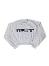 Felpa crop ragazza Met