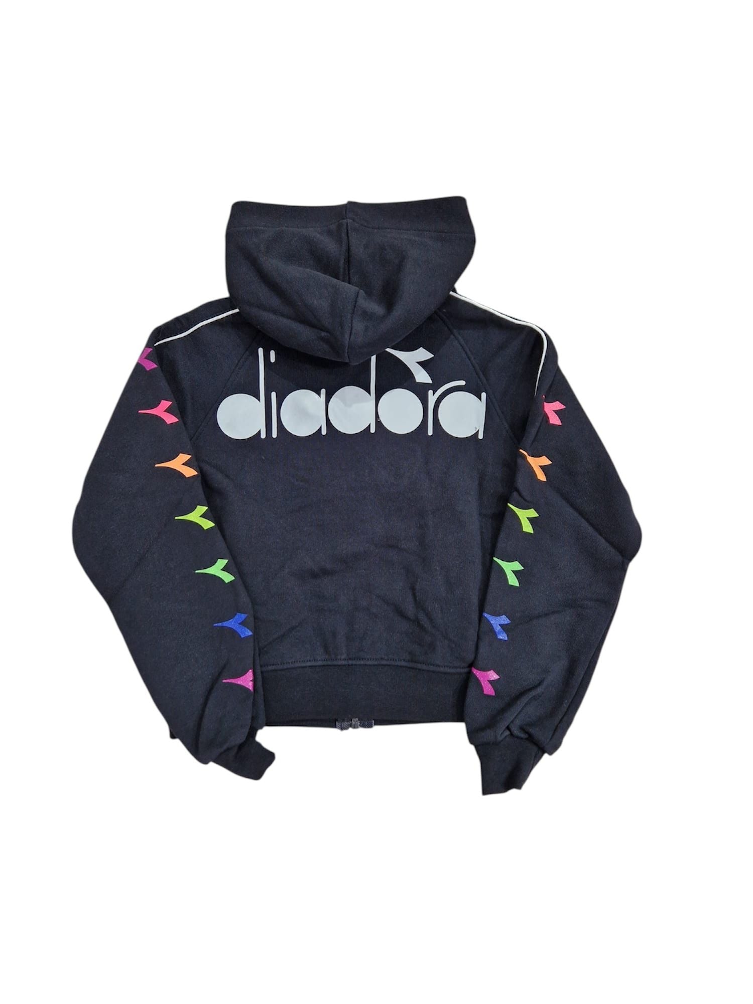 Felpa con zip ragazza DIADORA
