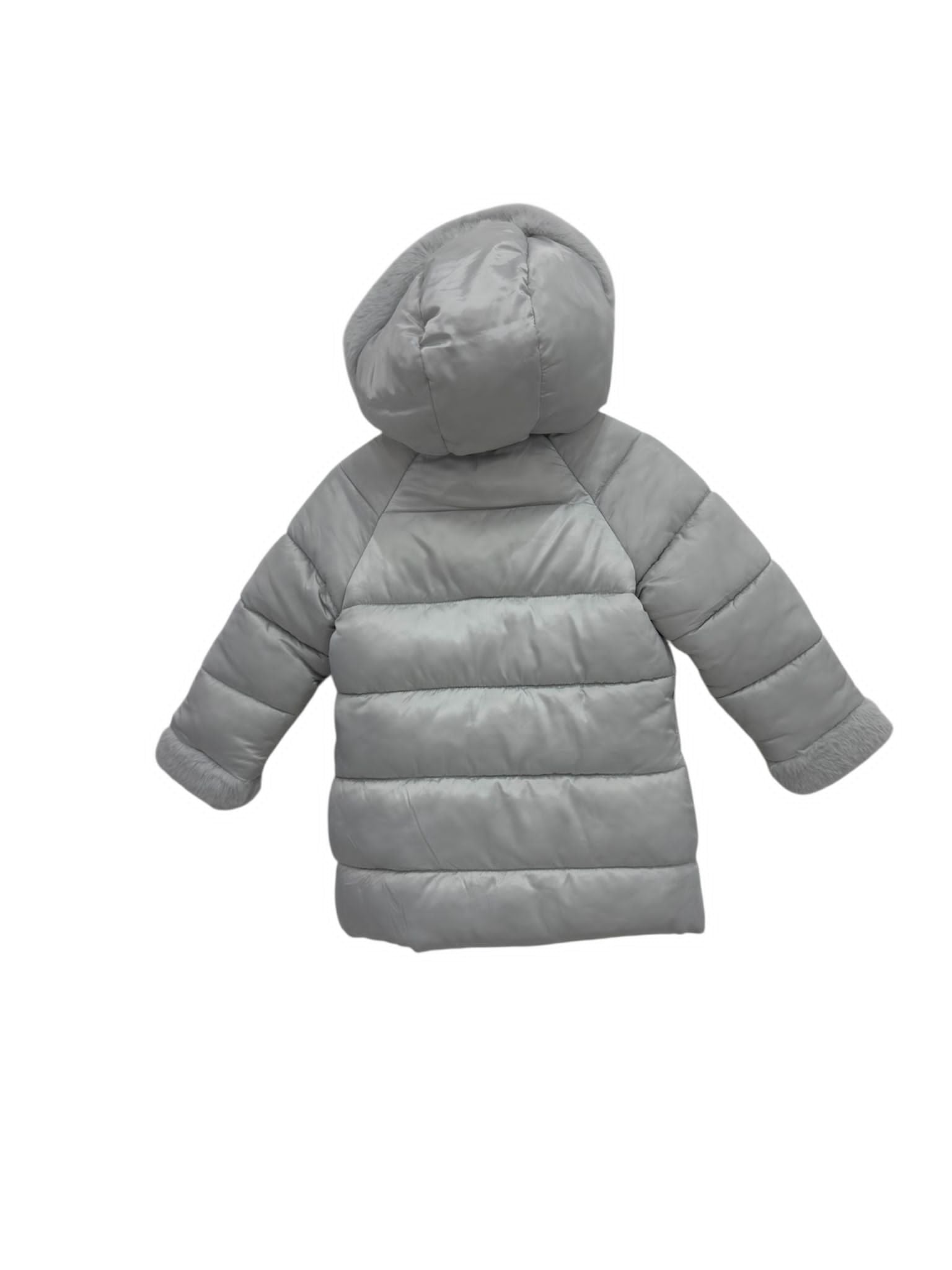 Giubbotto lungo con dettagli in pelliccia bimba BIRBA